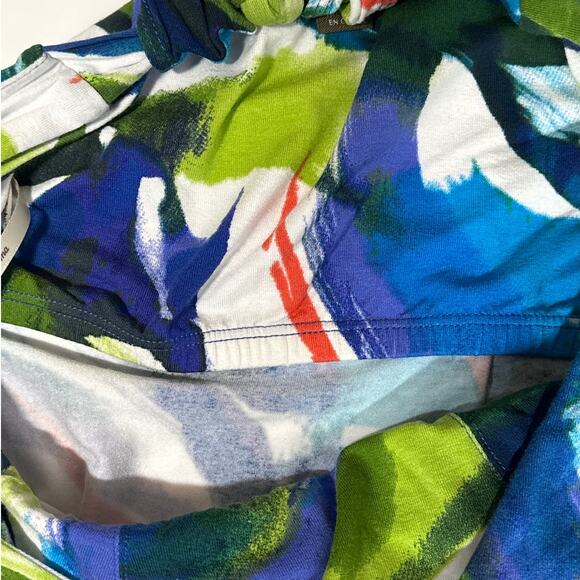 Tommy Bahama Lapis Wind Sleeveless Tank Top Size S Colorful Summer Abstract - Picture 8 of 9